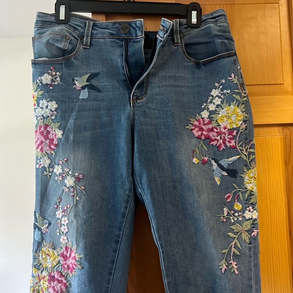 Embroidered Jenas